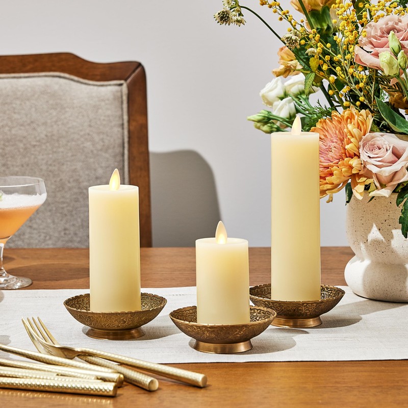 Luminara Classic Slim Flameless LED Candle, Ivory 2" x 4.5,