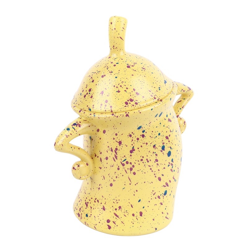 Canister with Attitude Multipurpose Unique Interesting PVC Cute Cafe Jar