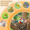 RattanView 5 Pcs Interactive Bird Simulation Toy for Cat with
