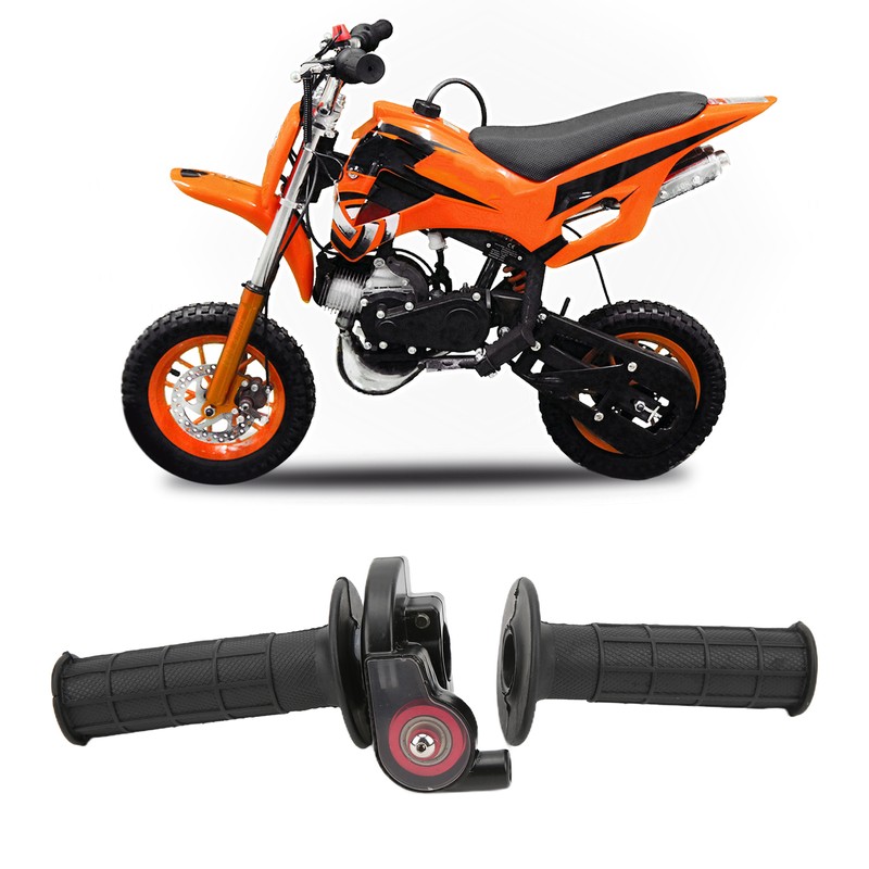 7/8in Twist Throttle Grips with Cable Replacement for CRF KLX