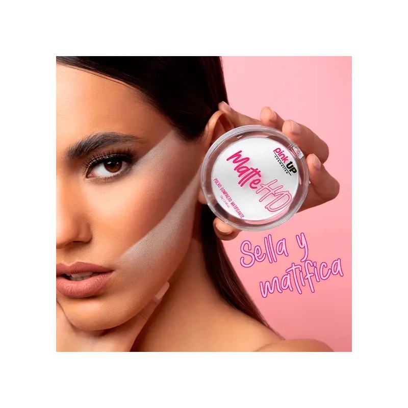 Maquillaje Pink Up Easy Cover + Polvo Matte Hd