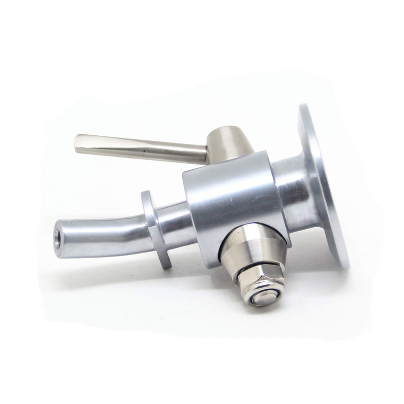 QiiMii Stainless Sampling Valve Beer Sampling Valve SS304 Clamp End