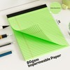 4 Pack Green Legal Pads 8.5 x 11 Green Note