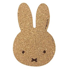 NaganoFactory DB352A Miffy Shaped Coaster Standard Made in Japan H 3.1 x 4.4 x D 0.2 inches (78 x 113 x 5 mm)