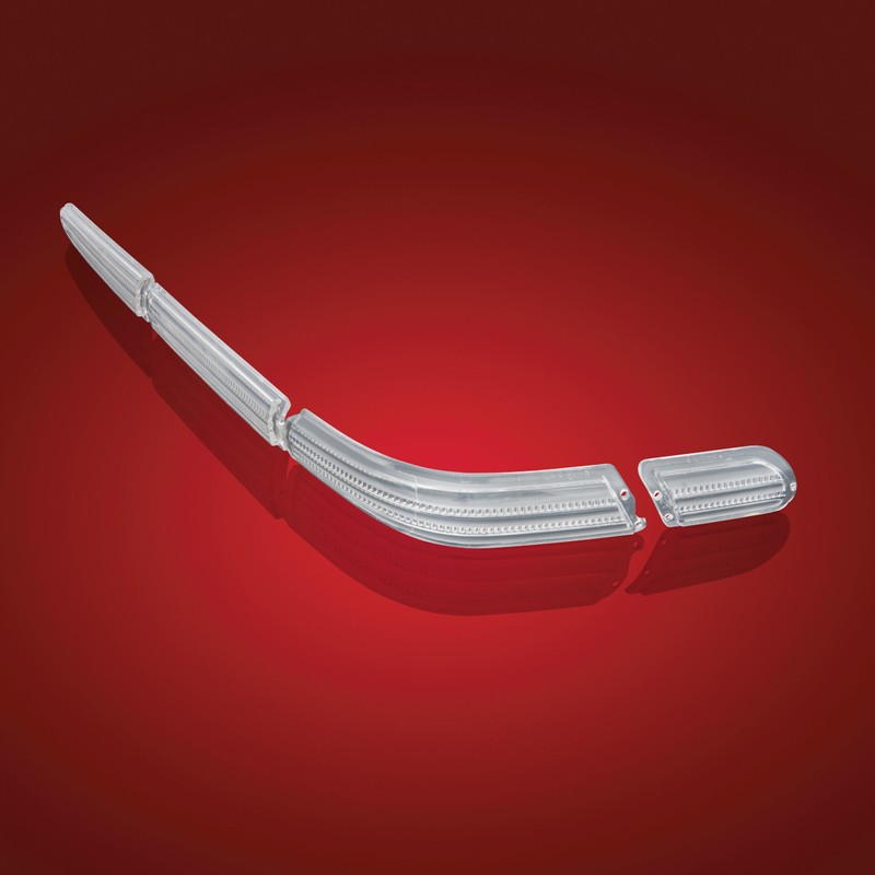 Show Chrome Accessories 52-702A Saddlebag Molding LED Light Set