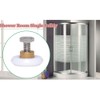 4 Sizes Shower Door Rollers Runners Wheels Replacement Part Bathroom