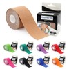 Kinesiology Tape - Elastic Water Resistant Tape for Support &