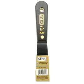 MBS 1.25" Professional Quality Flexible Putty Knife