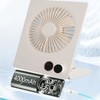 Ultra Thin Table Fan Desktop Flat Battery Operated Standing Hanging