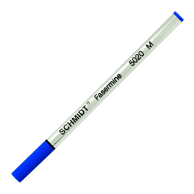 Schmidt Refill Fibre Fasermine 5020, Medium Point Pen Refill, Blue
