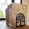 Bookend Bookstand, Book Stand, Non Slip Bookstand, Metal Tabletop, L-Shaped,