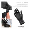 Gekeda 100 Unidades De Guantes Desechables, Duraderos, De Nitrilo N
