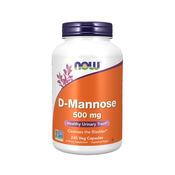 NOW Foods NOW Foods Supplements, D-Mannose 500 mg, Non-GMO Project