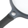 Carson SureGrip 2x Acrylic Soft Grip Magnifier with 11.5x Spot
