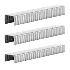 SITLDY 1/2 Inch Crown 21 Gauge Stainless Steel 304 Staples 1940-Count 3 Sizes for 80 Series Staple Gun, Includes: 5/16", 3/8", 1/2" Assortment, Combo kit