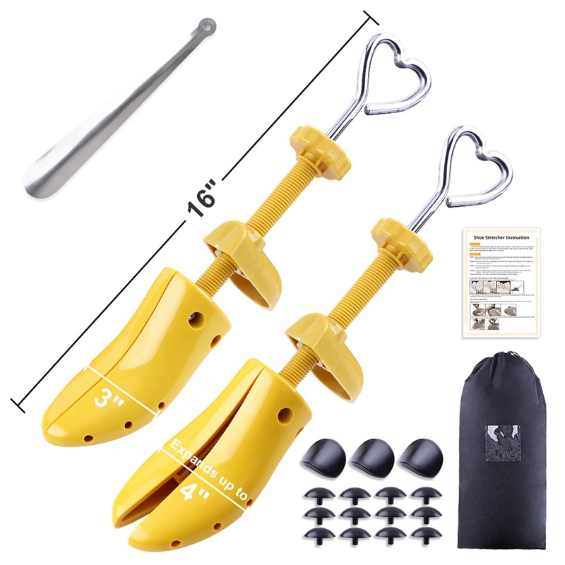 cyrico Shoe Stretcher Women 4-way Shoe Expander Widener Shoe Tree