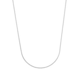 Amor 2017681 Unisex Women's Men's Necklace 925 Sterling Silver 38 cm Silver Comes in Jewellery Gift Box, Sterling Silver, No Gemstone