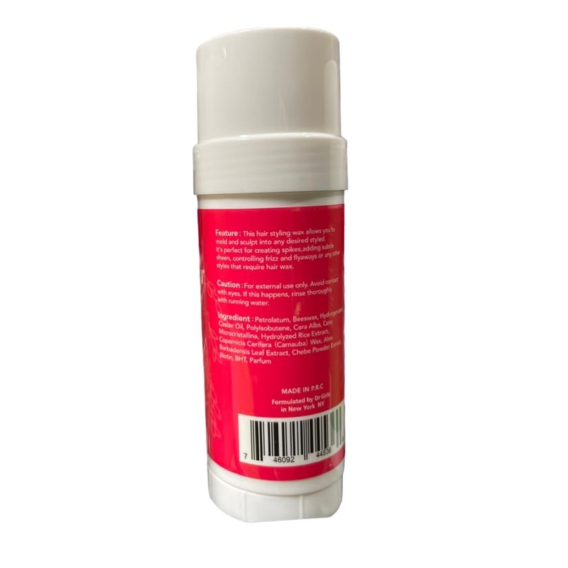 Dr.Girls Rice Water Extra Mega Hold Hair Beeswax Stick 2.11oz/