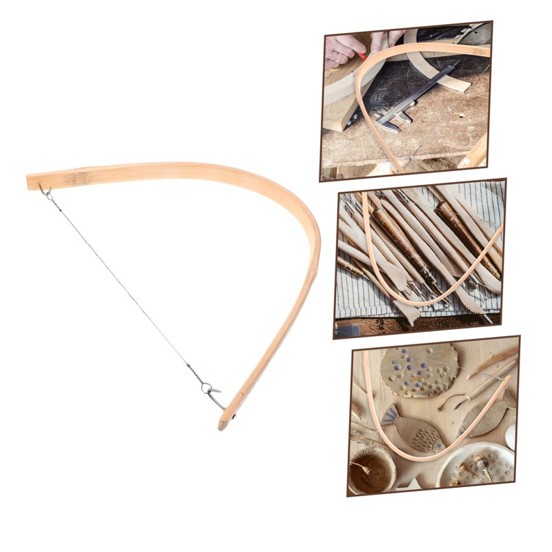SHINEOFI Coping Saw Woodworking Tool Ergonomic Handheld Bow Saw for