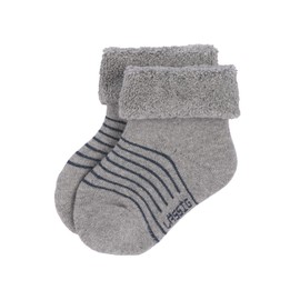 LÄSSIG Children's Terry Socks Set of 3 Blue Size 15-18
