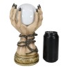 Psychic Fortune Teller Witch Hands With Snakes Rotating LED Glass