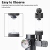 MiOYOOW CO2 Bubble Counter with Check Valve, Single Head Carbon