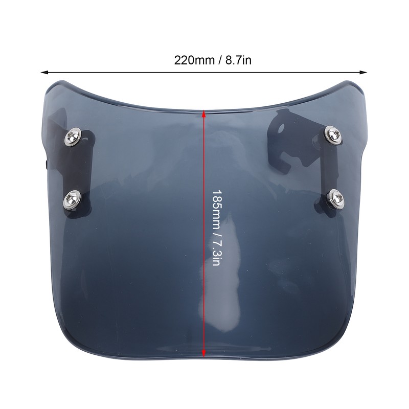 Motorcycle Windscreen Deflectors Reduced Wind Resistance Fairing Windshield for Eliminator