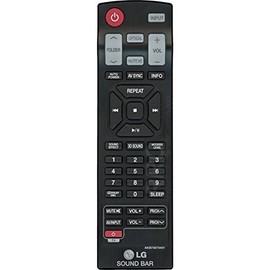 LG OEM Original Part: AKB73575401 Home Theater Sound Bar Speaker Remote Control