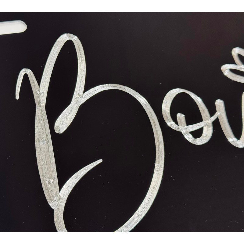 Boujee Car Tag Diamond Etched Engraved Vanity Front License Plate