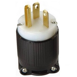 OCSParts 5-20P Grounding Plug, 20A 125V AC, 2 Pole 3 Wire, cUL Listed, NEMA 5-20 (Pack of 5)