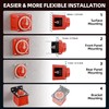 Battery Disconnect Switch with Mounting Bracket, 12-48V Heavy Duty Battery
