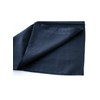 LACS Handkerchiefs Men's Luxury Black 100% Cotton Handkerchiefs Black Hankies