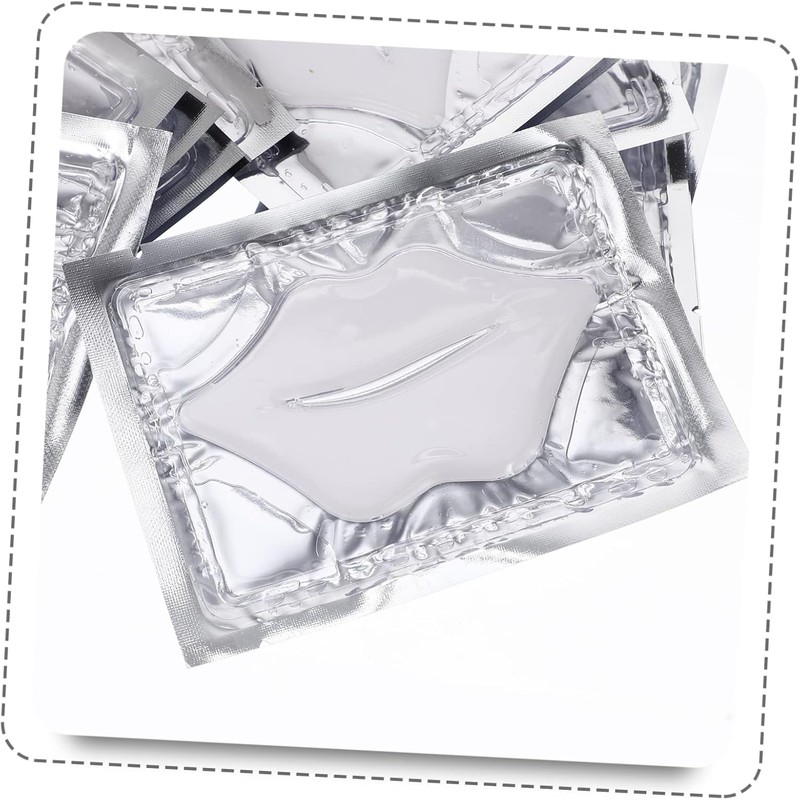 Mascarillas Exfoliantes Hidratantes para Labios 25piezas Gel de Fibra Vegetal