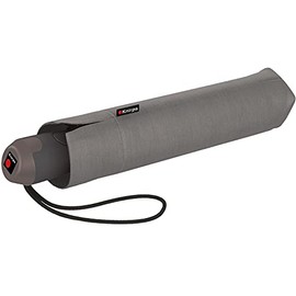 Knirps E.200 Medium Duomatic Pocket Umbrella, grey
