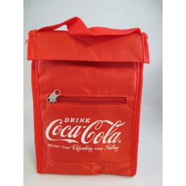 Coca-Cola Red Insulated Lunch Bag Refreshing New Feeling Logo Coke