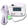 Brannan Indoor Ourtdoor Thermometer with Clock