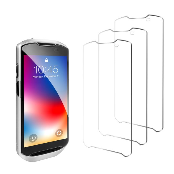CARPSDZY 3pcs Tempered Glass Screen Protector for Zebra TC51 TC510K