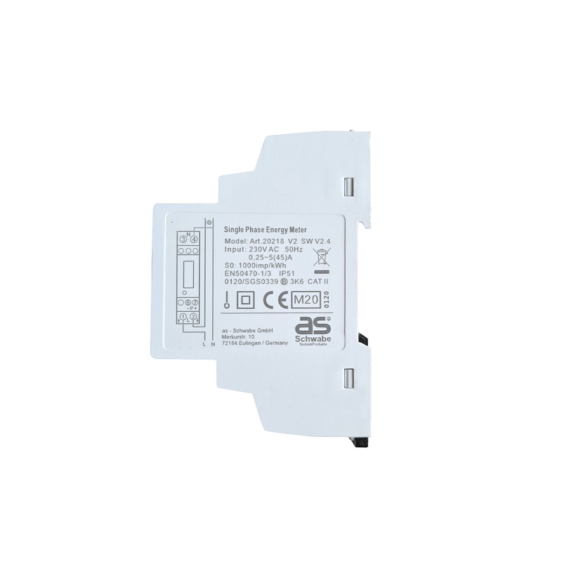 as - Schwabe Electricity Meter - DIN Rail AC Meter