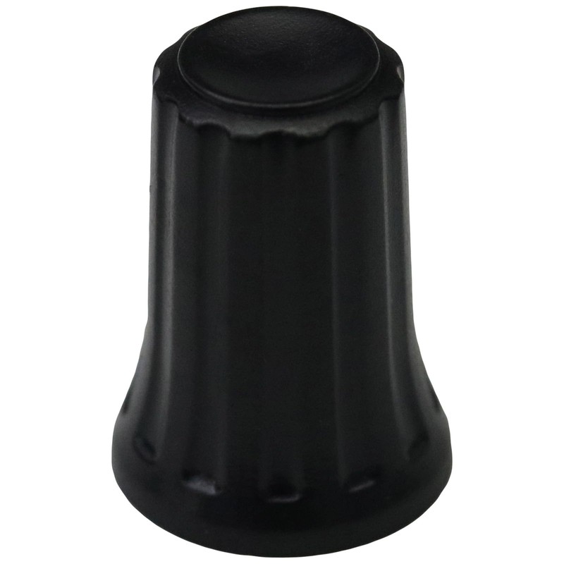 6mm D-Shaft Hole Slim Flared Rotary Encoder Control Knob Without