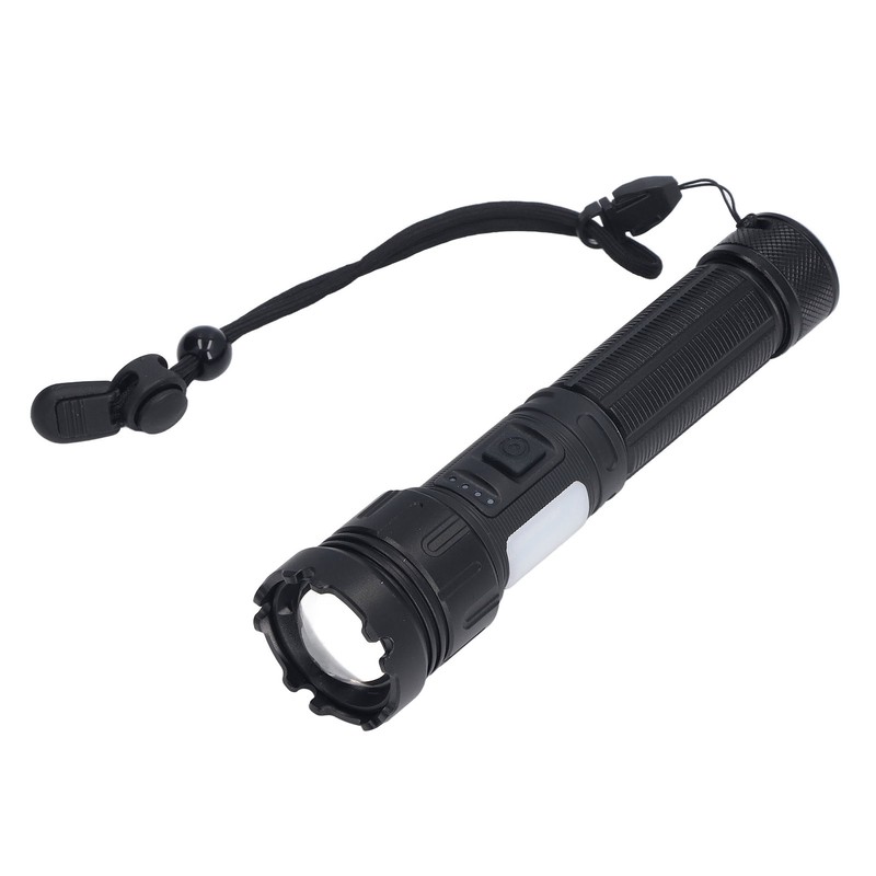 LED Camping Flashlight 5000LM Super Bright Magnetic Telescopic Zoom Waterproof