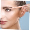 Gatuida 4 pcs Stainless Steel Eyelash Extension Tweezers Ergonomic Design