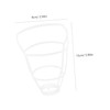 Mikinona 20Pcs Professional Infusion Bottle Nets for Iv Drip Stand