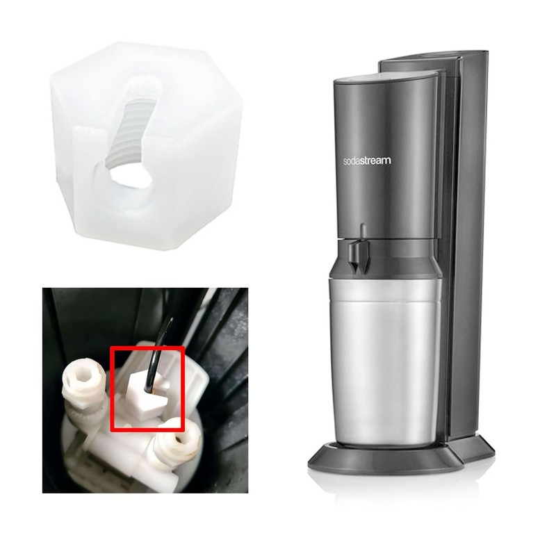 Amazleer Set of 2 Replacement Nuts for SodaStream, Accessories for