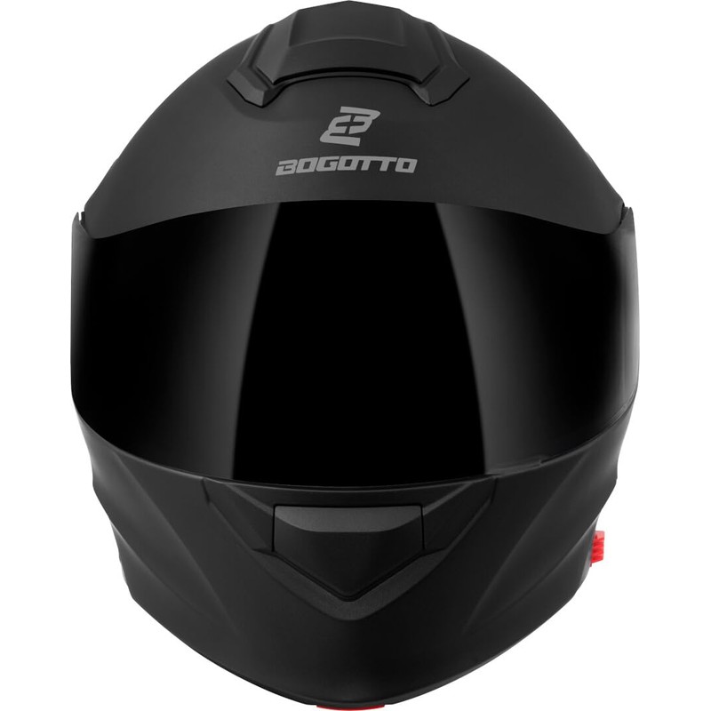 Bogotto H271 Flip-Up Helmet, Matte Black, M