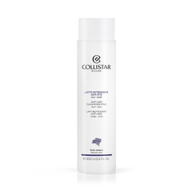 Collistar Anti-Aging Cleansing Milk Face Eyes Gently Removes Makeup, Impurities and Pollution Particles, Silicones and Animal Orgy Ingredients, for Mature Skin, 250ml