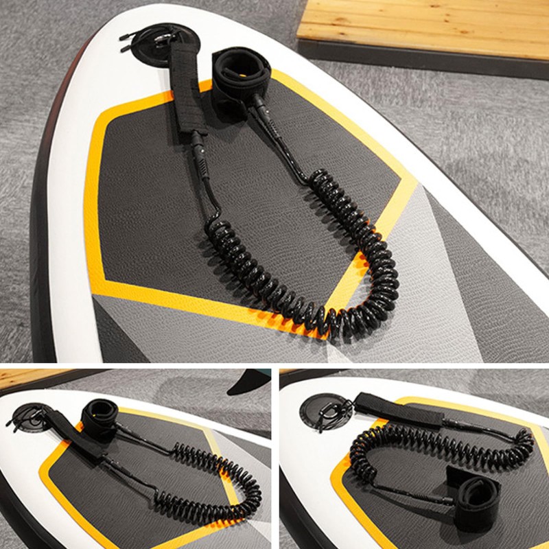 TRIWONDER Leash Cord for Shortboard Surfing Cord Leash Elastic Coil