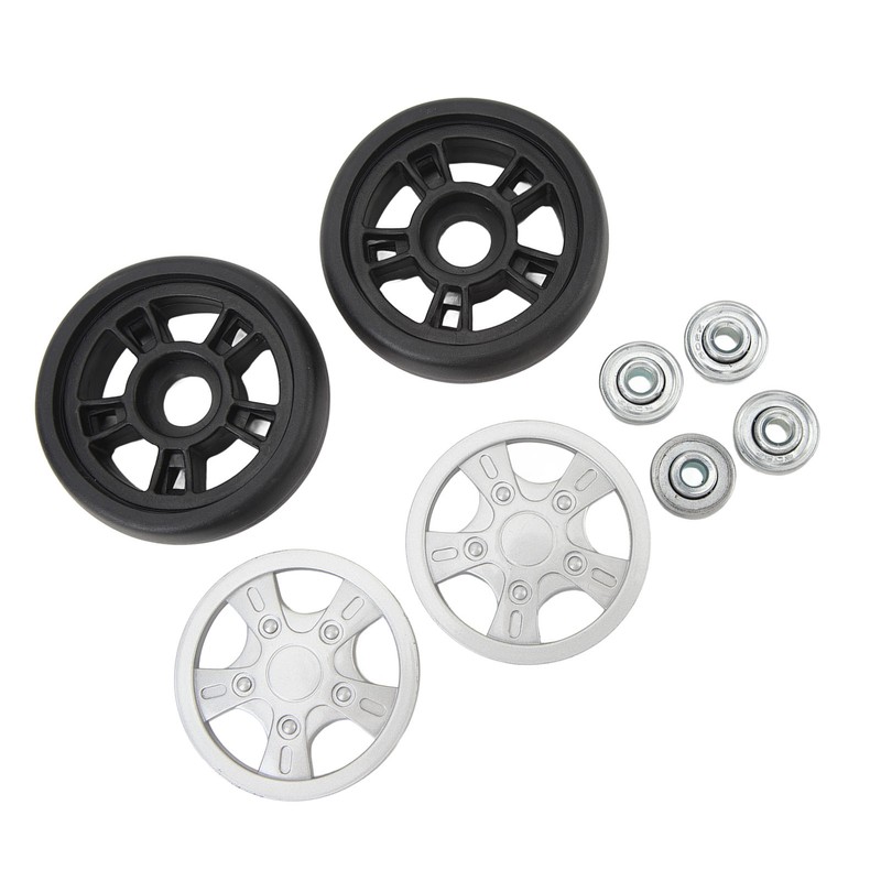 4 Set Luggage Wheels Rotating Flexible Luggage Suitcase Replacement Wheels