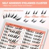 Self Adhesive Lash Fairy Lash Clusters Manga Cluster Eyelash Extensions