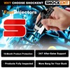 SHOCKENT FJ867 Upgraded 4-hole 4.6L Fuel injectors Fit for:-Ford E150
