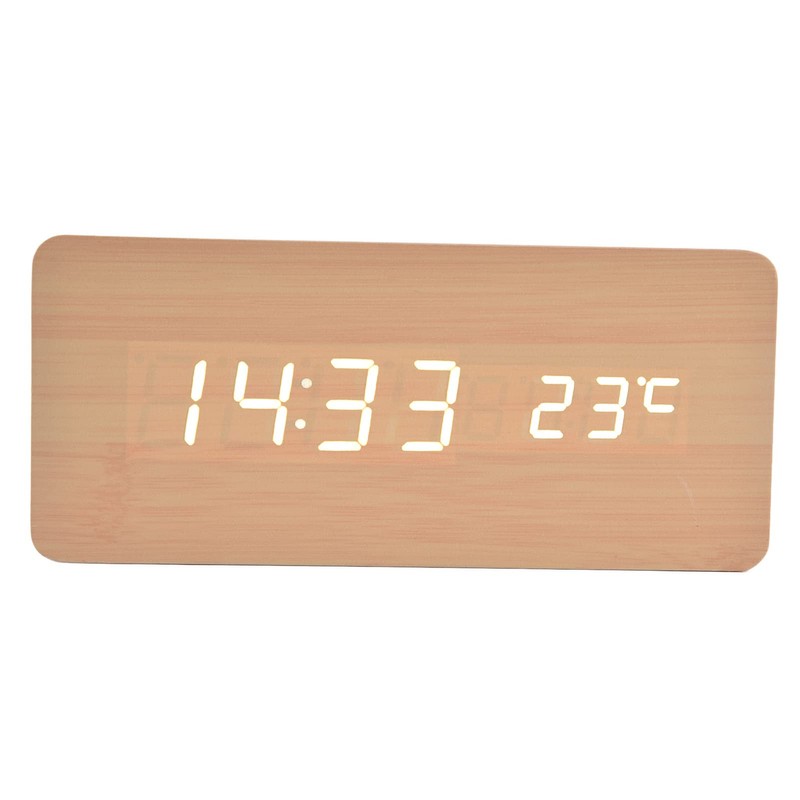 Clock Radios For Bedroom, Digital Alarm Clock with Wireless Charging